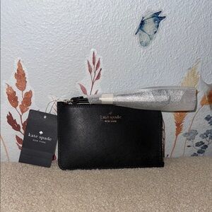 Kate Spade Black Wristlet